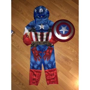 Captain America toddler costume